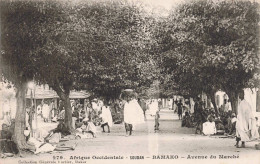 SOUDAN - S18024 - Afrique Occidentale - Bamako - Avenue Du Marché - Sudan