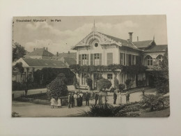 MONDORF - LES - BAINS »STAATSBAD  IM PARK  « ANIMATION .1912 - Remich