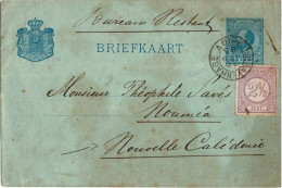 CTN85A - EP HOLLANDAIS LA HAYE / NOUMEA 25/9/1883 - Lettres & Documents