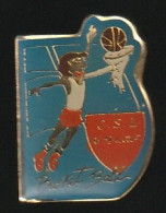 76526- Pin's.-CSL Dijon Basketball. - Basketball