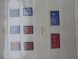 GREAT BRITAIN SG 513-14 FESTIVAL OF BRITAIN Plus DEFINITIVES MINT White Gum - ....-1951 Pre-Elizabeth II