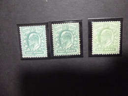 GREAT BRITAIN SG 215-217 MINT OR Light Hinge Mark - ....-1951 Pre-Elizabeth II