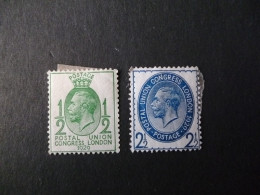 GREAT BRITAIN SG 434 & 437 HINGED - Sonstige & Ohne Zuordnung