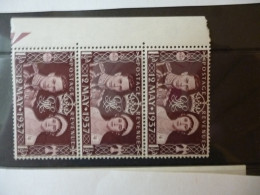 GREAT BRITAIN SG 461 (1937) 3 MARGIN STAMPS  - Otros & Sin Clasificación