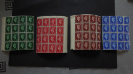 GREAT BRITAIN SG 462/65 BL16 1 Or 2 HINGED - Other & Unclassified