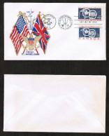 U.S.A.   Scott # 1131 And CANADA #387 On FDC (JUNE/26/1959)---COVER 440 - 1951-1960