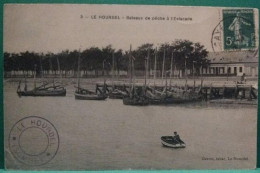 80 / Somme / Le Hourdel / Bateaux De Pêche à L'estacade/ N°: 3 / Edit : Gavois - Le Hourdel