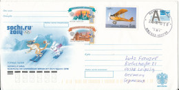 Russia Postal Stationery Opfrankeret And Sent To Germany 26-10-1915 - Postwaardestukken