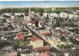 CPSM Mérignac Le Bourg Et L'Avenue De Verdun - Merignac