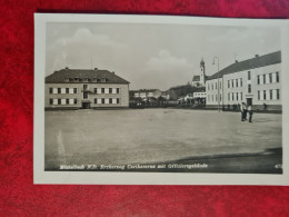 Carte  AUTRICHE  MISTELBACH N.D. ERZHERZOG CARLKASERNE MIT OFFIZIERSGEBAUDE FELDPOST - Mistelbach