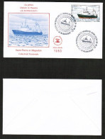 SAINT PIERRE & MIQUELON   Scott # 496 On FDC (28/9/88)---COVER 444 - FDC