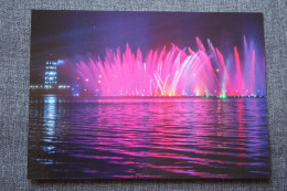 Russia. Chechen Republic - Chechnya. Groznyi Capital, Fountains - Modern Postcard 2000s - Chechnya