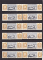 UN LOT DE 79 TIMBRES NEUF SANS CHARNIèRE AU 1/5° DE LA COTE  1967 - Feuilles Complètes Et Multiples