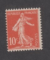 France - Semeuse - N°134e ** Type II - Neuf Sans Charnière - Variété Rouge Clair - TB - Nuevos