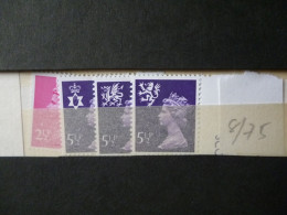 GREAT BRITAIN SG X 1975 8.75 4 MINT DEFI ISSUE FROM GPO IN ENVELOPE - Franking Machines (EMA)