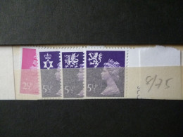 GREAT BRITAIN SG X 1975 8.75 4 MINT DEFI ISSUE FROM GPO IN ENVELOPE - Macchine Per Obliterare (EMA)