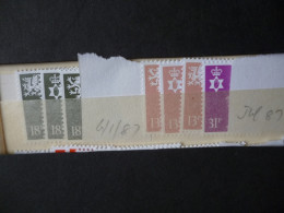 GREAT BRITAIN SG X 1987 6.1.87  3 18p REGIONAL DEFI ISSUE FROM GPO IN ENVELOPE - Máquinas Franqueo (EMA)