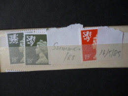 GREAT BRITAIN SG X 1989 16.5.89 19p REGIONAL DEFI ISSUE FROM GPO IN ENVELOPE - Machines à Affranchir (EMA)