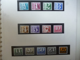 GREAT BRITAIN SG D77-89 TO PAY MINT - Strafportzegels