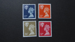 GREAT BRITAIN SG S 17/22/26/37p Definitives SET MINT - Franking Machines (EMA)