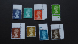 GREAT BRITAIN SG X  Definitive Issue 14,19,20,23,27,28,32,35p    - Máquinas Franqueo (EMA)