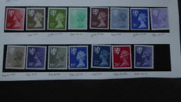 GREAT BRITAIN SG S32/75 [SCOTLAND] 15 Stamps MINT - Frankeermachines (EMA)