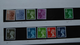 GREAT BRITAIN SG NI37/65 [N IRELAND] 10 Stamps Mint - Maschinenstempel (EMA)