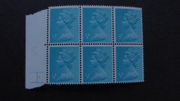 GREAT BRITAIN SG X841? BL6 Plate 2     - Máquinas Franqueo (EMA)