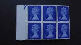 GREAT BRITAIN SG X855? BL6 Margin     - Frankeermachines (EMA)