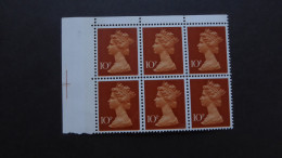 GREAT BRITAIN SG X887? BL6 Corner     - Maschinenstempel (EMA)