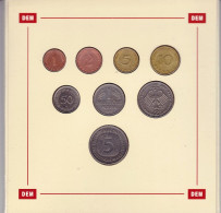 Germany Mark Coins Set In Folder Private Issue "free Shipping Via Registered Air Mail" - Sammlungen