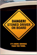 (4 R 6) Australia (Avanti Card) Danger - Stoned Driver On Board (driving Under The Infuence Of Drugs) - Santé