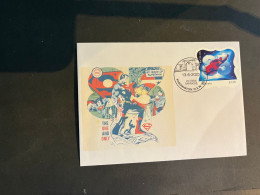 (4 R 7 A) DC Comics - Superman 85th (cover With New Australia Stamp) Stamp Folder Issued 13-6-2023) - Storia Postale