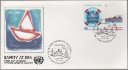 ONU - NAZIONI UNITE - UNITED NATIONS - NATIONS UNIES - 1983 - Sicherheit Auf See - FDC - FDC