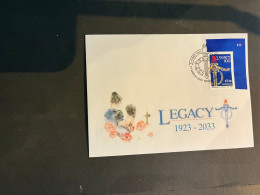 (4 R 7 A) New - Australia Post Stamp $ 1.20 Centenary Of Legacy On Cover - Issue 21 March 2023 - Brieven En Documenten