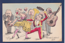 CPA MILLE Caricature Satirique Non Circulé Espagne Alphonse XIII Loubet - Mille