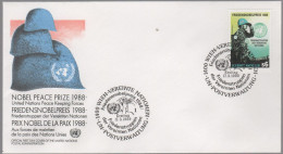 ONU - NAZIONI UNITE - UNITED NATIONS - NATIONS UNIES - 1988 - Friedensnobelpreis - FDC - FDC