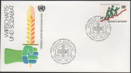 ONU - NAZIONI UNITE - UNITED NATIONS - NATIONS UNIES - 1981 - Wirtschafts Und Sozialrat-ECOSOC - FDC - FDC