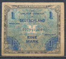 °°° GERMANY 1 MARK 1944 MILITARBEHORDE °°° - 1/2 Duitse Mark