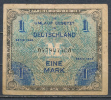 °°° GERMANY 1 MARK 1944 MILITARBEHORDE °°° - 1/2 Deutsche Mark