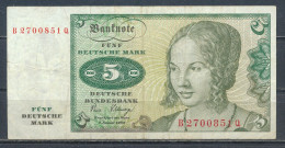 °°° GERMANY 5 MARK 1980 °°° - 5 Deutsche Mark