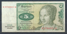 °°° GERMANY 5 MARK 1980 °°° - 5 DM