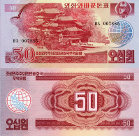 North Korea / 50 Won / 1988 / P-38(a) / UNC - Korea (Noord)
