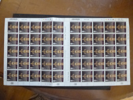 GREAT BRITAIN SG 3187+  2011 THE CROWN JEWELS Ist FULL SHEET WITH GUTTER 50 STAMPS - Feuilles, Planches  Et Multiples