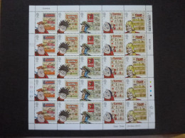 GREAT BRITAIN SG 3187+  2012 COMICS FULL SHEETS 25 STAMPS - Sheets, Plate Blocks & Multiples