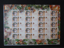 GREAT BRITAIN SG 2007 20 STAMPS SMILER SHEET WITH GUTTERS & LABELS - Volledige & Onvolledige Vellen