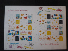 GREAT BRITAIN SG 2672-77 EXTRA SPECIAL MOMENTS 20 STAMPS SMILER SHEET WITH GUTTERS & LABELS - Hojas & Múltiples