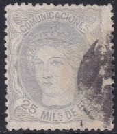 Spain 1870 Sc 165a España Ed 106b Used - Oblitérés