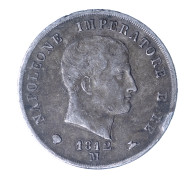 Royaume DItalie - Napoléon Ier 5 Lire 1812 Milan - Napoleonic