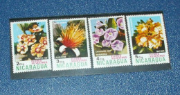 Nicaragua 1974 - Mi.1778-81 - Wild Flowers - MNH - Nicaragua